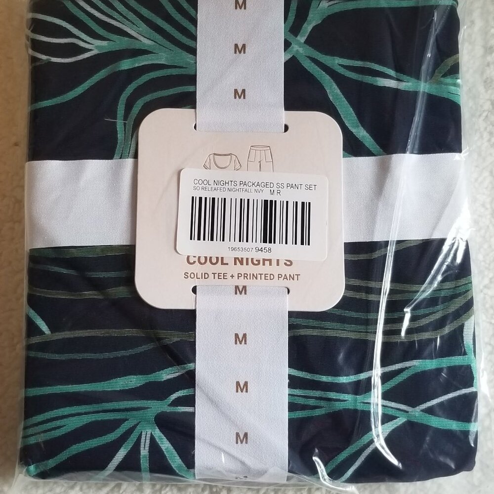 Soma Cool Nights Tee and Pants, size Medium, Brand New!